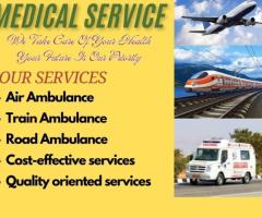 Choose the Panchmukhi Train Ambulance from Patna for long-distance travel needs