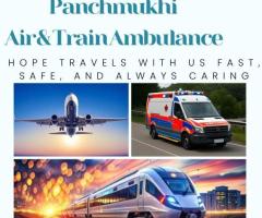 Get Peace of Mind during Transfers with Ranchi to Panchmukhi Train Ambulance