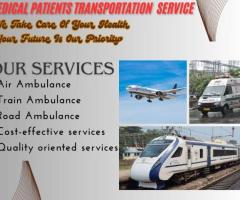 Panchmukhi Train Ambulance has specially designed trains in Guwahati
