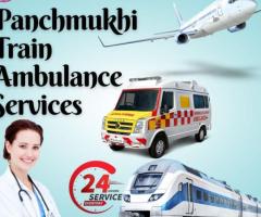 Panchmukhi Train Ambulance from Ranchi to Delhi: Manage Critical Transfers Easily