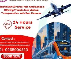 Panchmukhi Train Ambulance from Ranchi to Chennai reduces the risk of complications