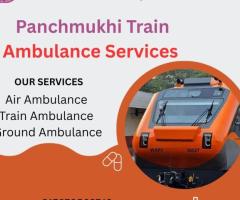 Panchmukhi Train Ambulance from Guwahati to Chennai provides value-for-money transfer services