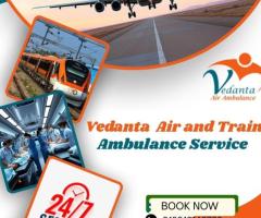 Use Vedanta to transfer your patients via train ambulance in Ernakulum discreetly