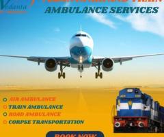 Select the Vedanta train ambulance services in Siliguri to transfer your critical loved ones